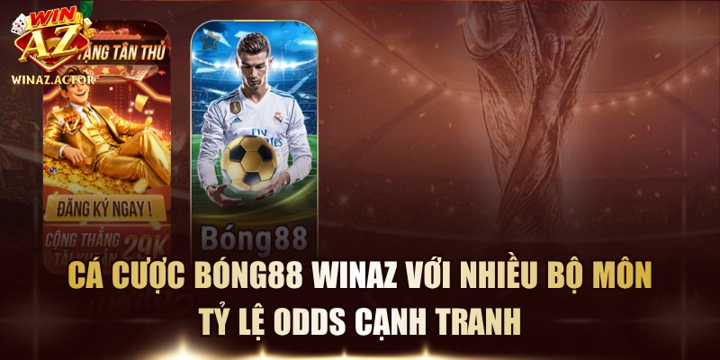 Cá Cược Bóng88 WinAZ Với Nhiều Bộ Môn, Tỷ Lệ Odds Cạnh Tranh